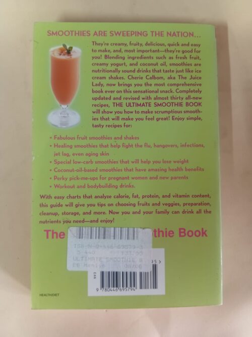 The Ultimate Smoothie Book – Cherie Calbom secondhand book