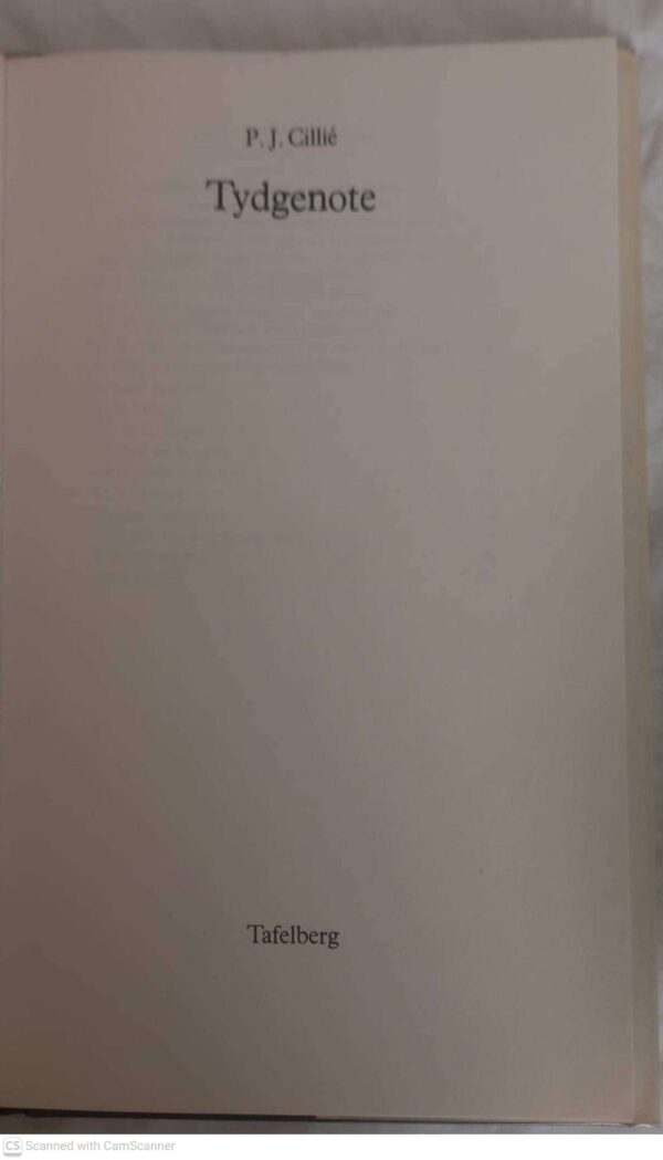 Tydgenote — P. J. Cillié secondhand book