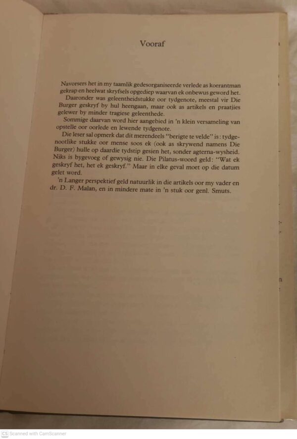 Tydgenote — P. J. Cillié secondhand book