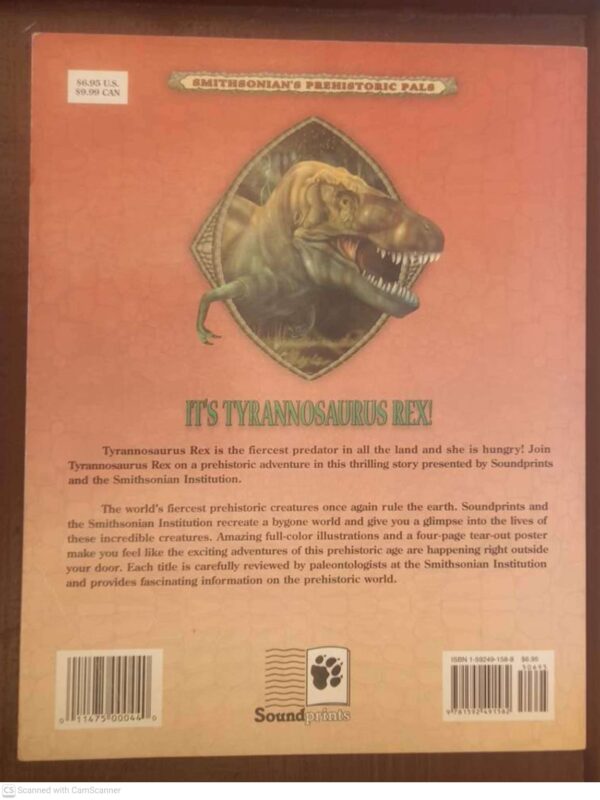 Tyrannosaurus Rex2 Smithsonian’s Prehistoric Pals: It’s Tyrannosaurus Rex — Dawn Bentley secondhand book