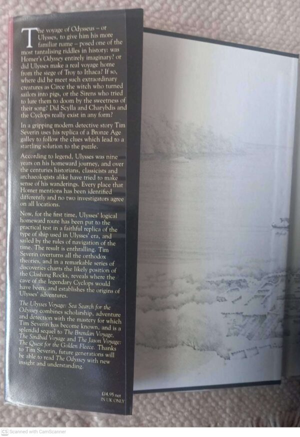 Ulysses Voyage3 The Ulysses Voyage: Sea Search For The “Odyssey” – Tim Severin secondhand book