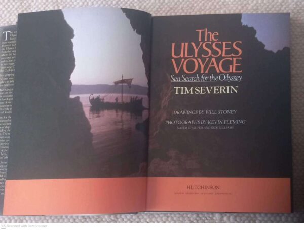 Ulysses Voyage5 The Ulysses Voyage: Sea Search For The “Odyssey” – Tim Severin secondhand book