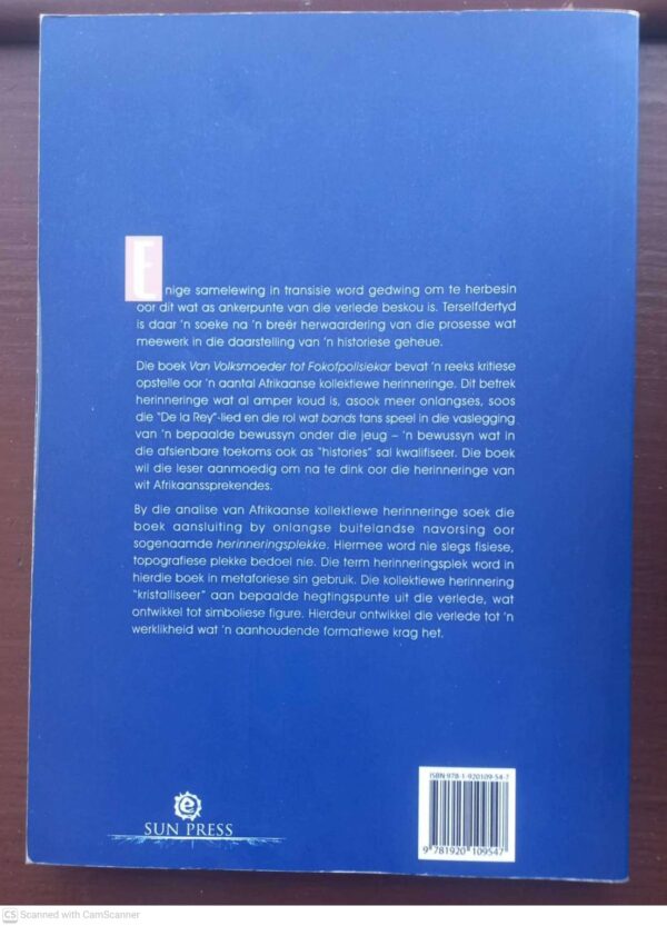 Van volksmoeder tot fokofpolisiekar2 Van Volksmoeder Tot Fokofpolisiekar – Grundlingh, Huigen *GETEKEN* secondhand book