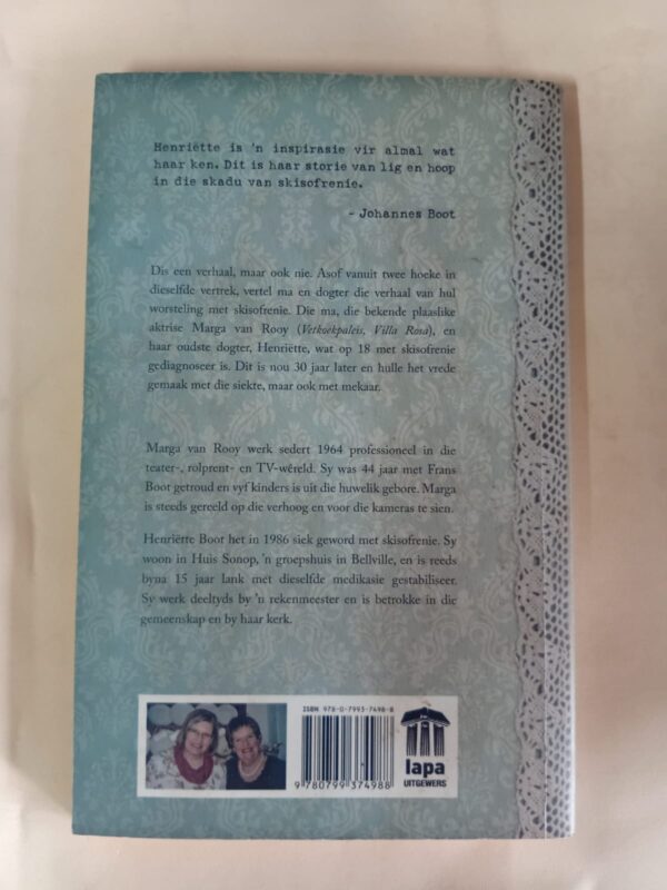 Marga & Henriëtte: In Die Skadu Van Skisofrenie – Marga Van Rooy secondhand book