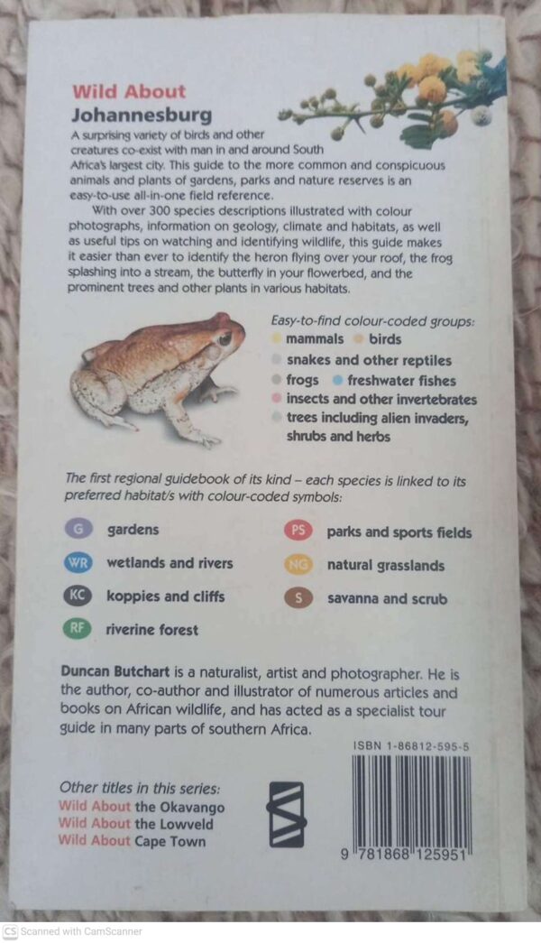 Wild About Johannesburg2 Wild About Johannesburg — Duncan Butchart secondhand book