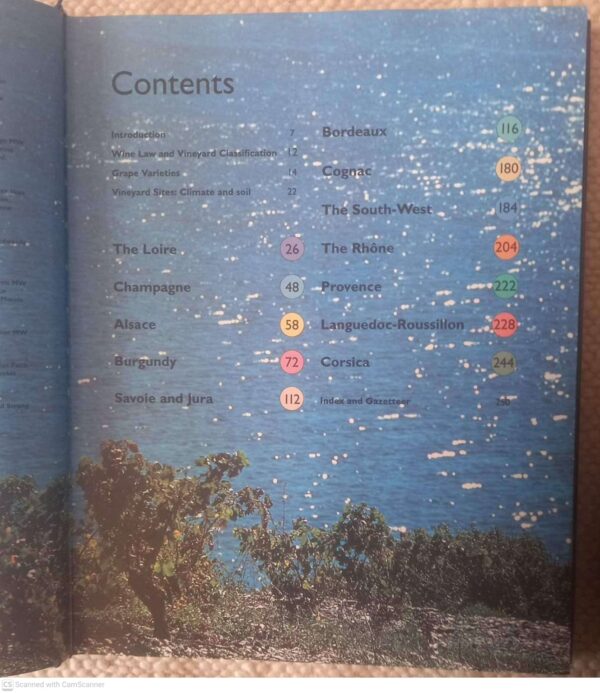 Wine Atlas of France6 The Wine Atlas Of France And Traveller’s Guide To The Vineyards – Hubrecht Duijker, Hugh Johnson secondhand book