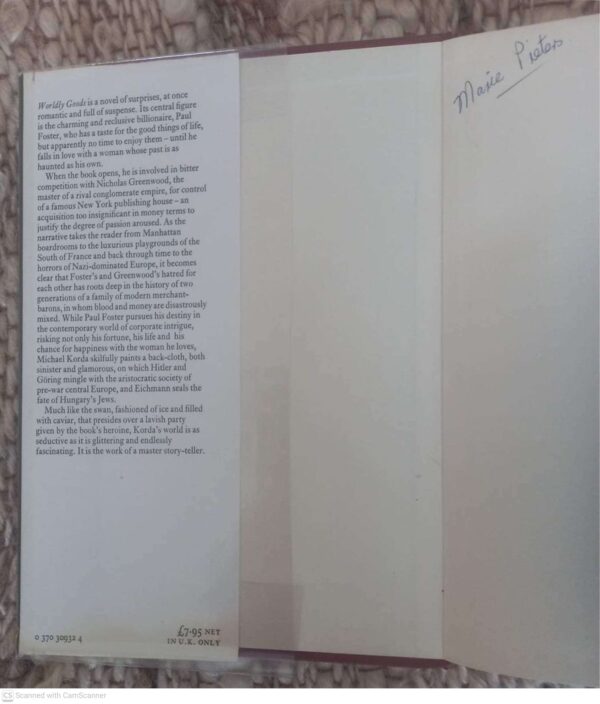 Worldly Goods3 Worldly Goods — Michael Korda secondhand book