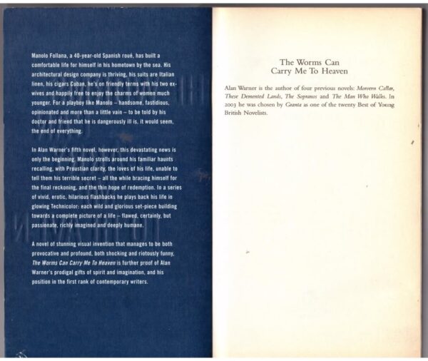 The Worms Can Carry Me To Heaven — Alan Warner secondhand book