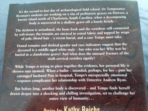 Break No Bones – Kathy Reichs secondhand book