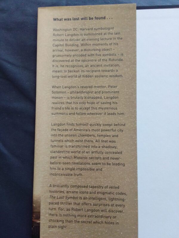 The Lost Symbol – Dan Brown secondhand book