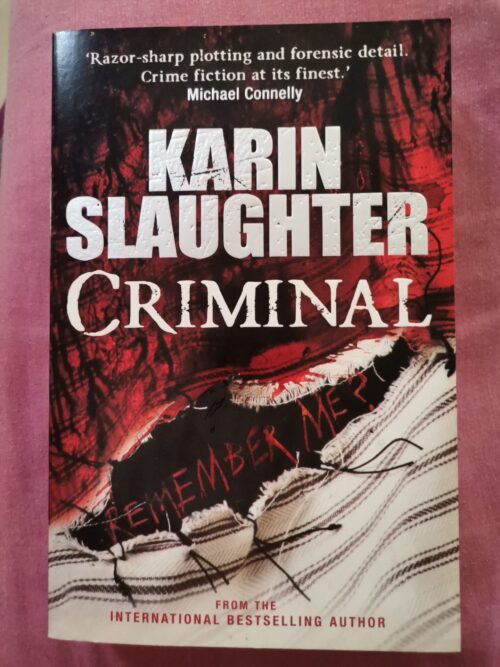 Criminal – Karin Slaughter secondhand book