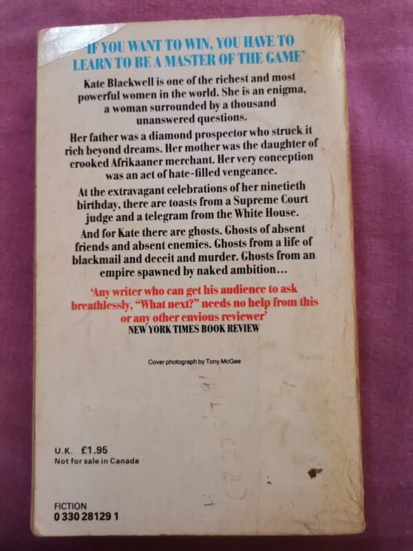 Master Of The Game – Sidney Sheldon secondhand book