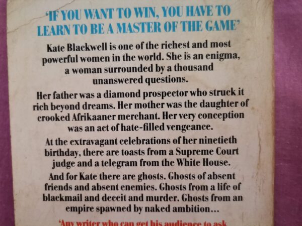 Master Of The Game – Sidney Sheldon secondhand book