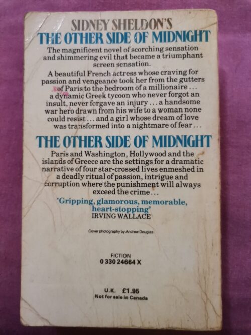 The Other Side Of Midnight – Sidney Sheldon secondhand book