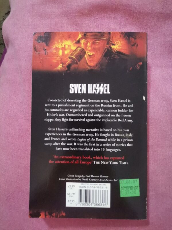 Legion Of The Damned – Sven Hassel secondhand book