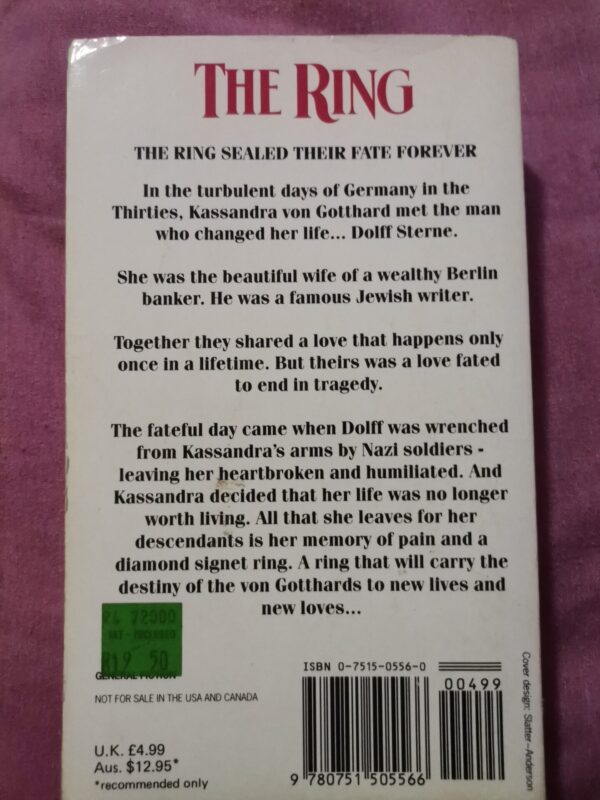 The Ring – Danielle Steel secondhand book