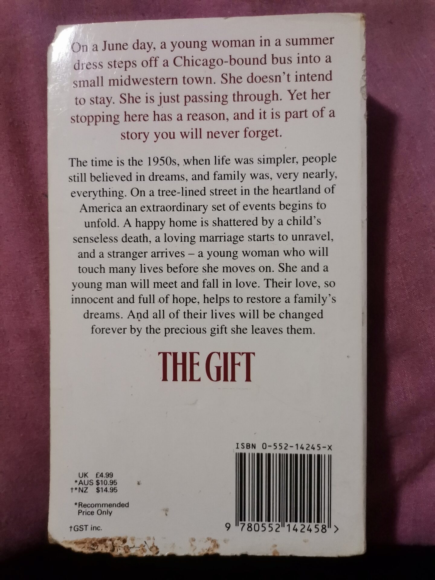 17730748687555832413974990316080 The Gift – Danielle Steel secondhand book