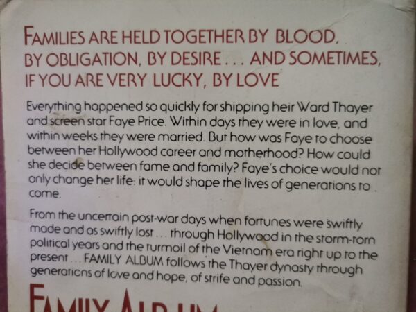 Family Album – Danielle Steel secondhand book