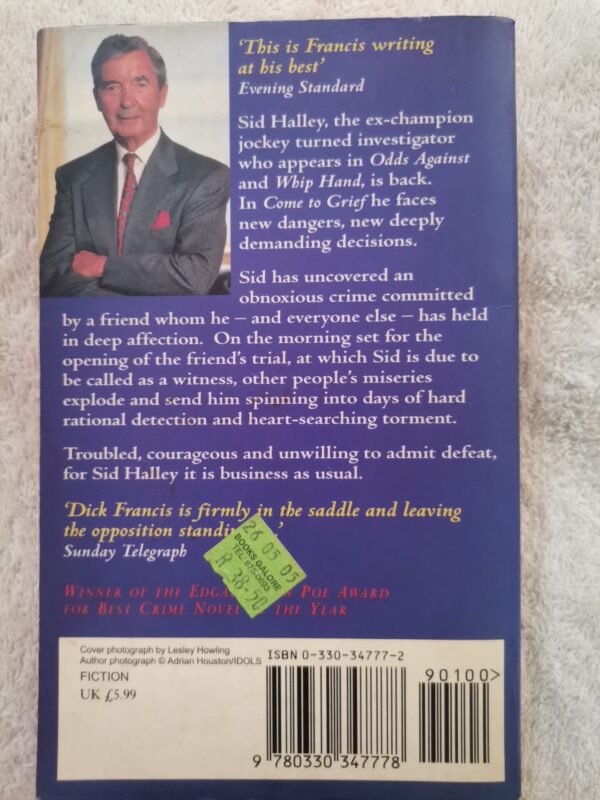 Come To Grief – Dick Francis secondhand book