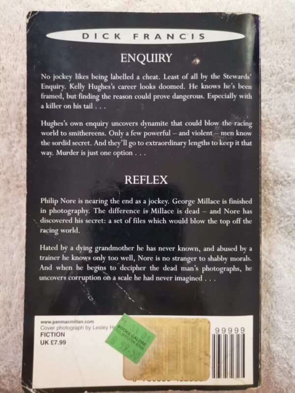 17731343813063600733324186428217 Omnibus: Enquiry | Reflex – Dick Francis secondhand book