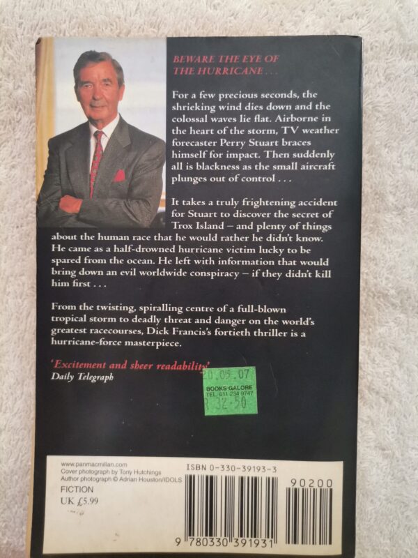 17731373809337891735408020187537 Second Wind – Dick Francis secondhand book