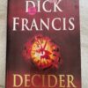 1773141311311556824682946831262 Decider – Dick Francis secondhand book