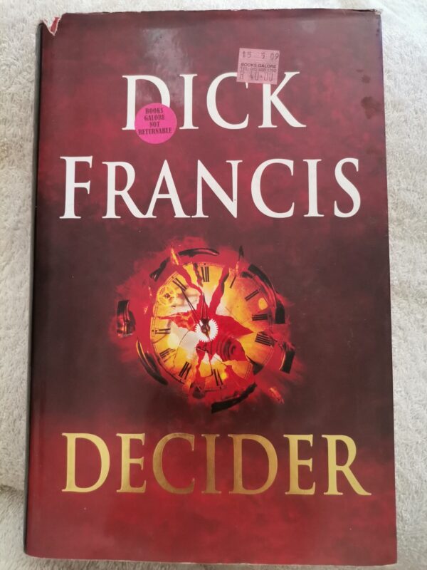 1773141311311556824682946831262 Decider – Dick Francis secondhand book