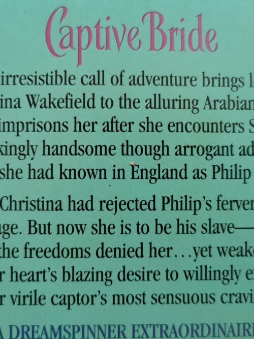 Captive Bride – Johanna Lindsey secondhand book