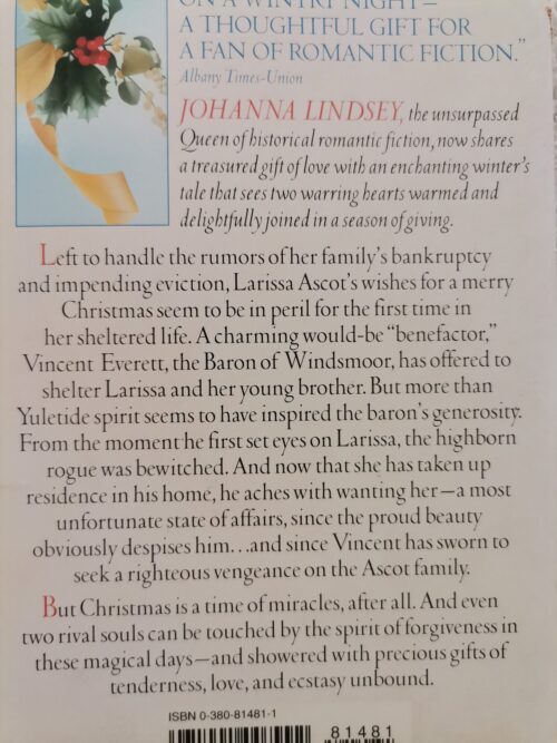 Home For The Holidays – Johanna Lindsey secondhand book