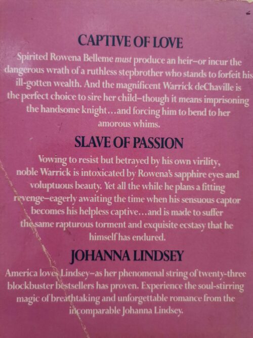 Prisoner Of My Desire – Johanna Lindsey secondhand book