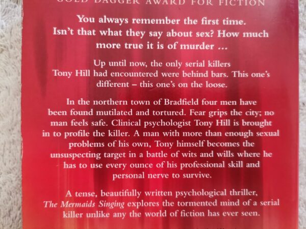 The Mermaids Singing – Val McDermid secondhand book