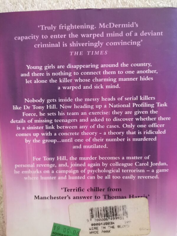 The Wire In The Blood – Val McDermid secondhand book