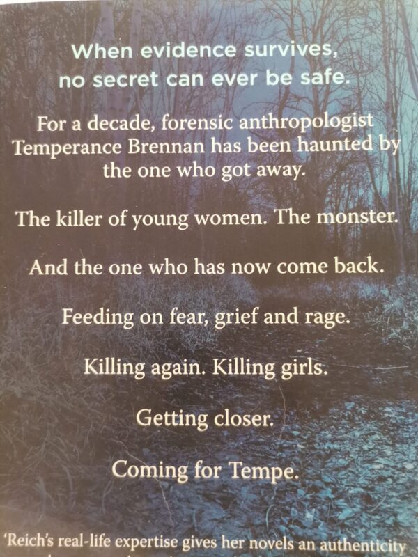 1773149343097727647061300366778 Bones Never Lie – Kathy Reichs secondhand book