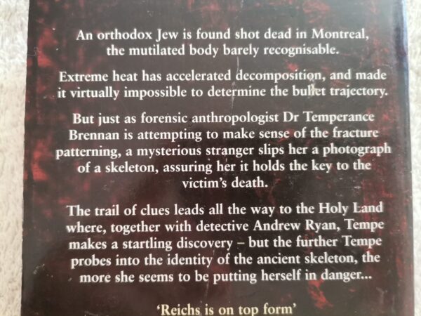 Cross Bones – Kathy Reichs secondhand book