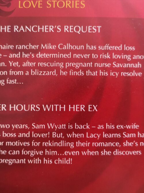 At The Rancher’s Request | After Hours With Her Ex (2-in-1) – Sara Orwig, Maureen Child secondhand book