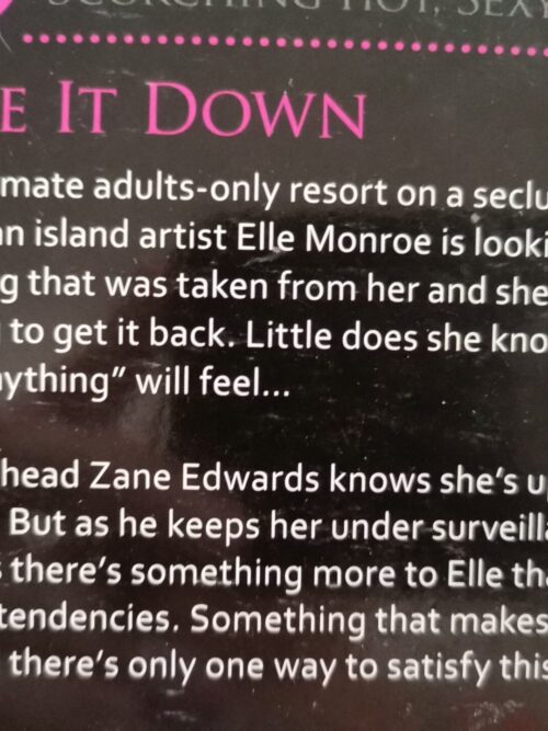 Take It Down – Kira Sinclair secondhand book
