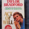 Act Of Will – Barbara Taylor Bradford secondhand book