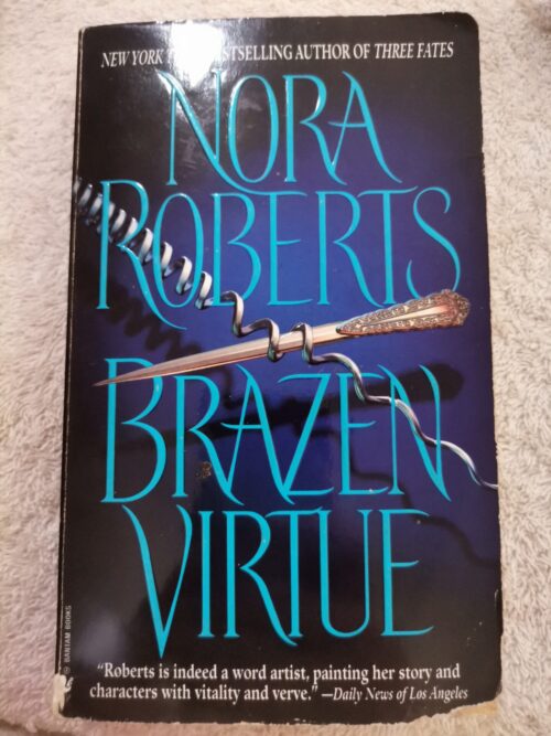 Brazen virtue – Nora Roberts secondhand book
