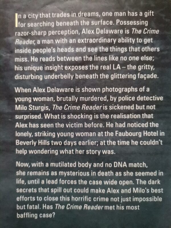 Mystery – Jonathan Kellerman secondhand book