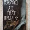 17733098092794857330812583004629 All That Remains – Patricia Cornwell secondhand book