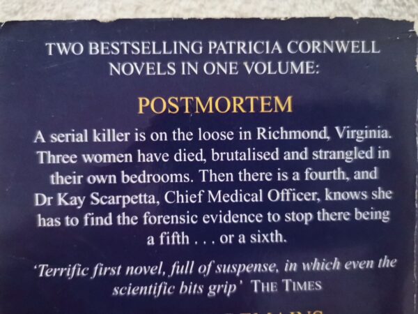 Omnibus: Post Mortem | All That Remains – Patricia Cornwell secondhand book