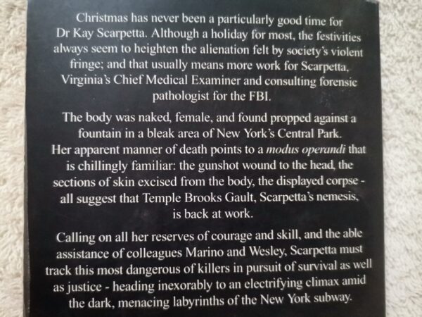 From Potter’s Field – Patricia Cornwell secondhand book