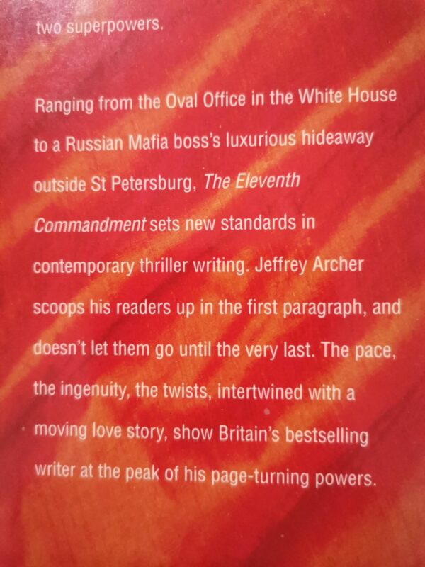 The Eleventh Commandment – Jeffrey Archer secondhand book