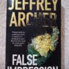 False Impression – Jeffrey Archer secondhand book
