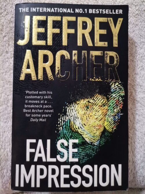 False Impression – Jeffrey Archer secondhand book