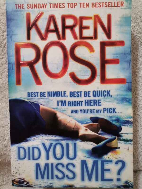 Did You Miss Me? – Karen Rose secondhand book