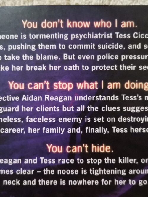 You Can’t Hide – Karen Rose secondhand book