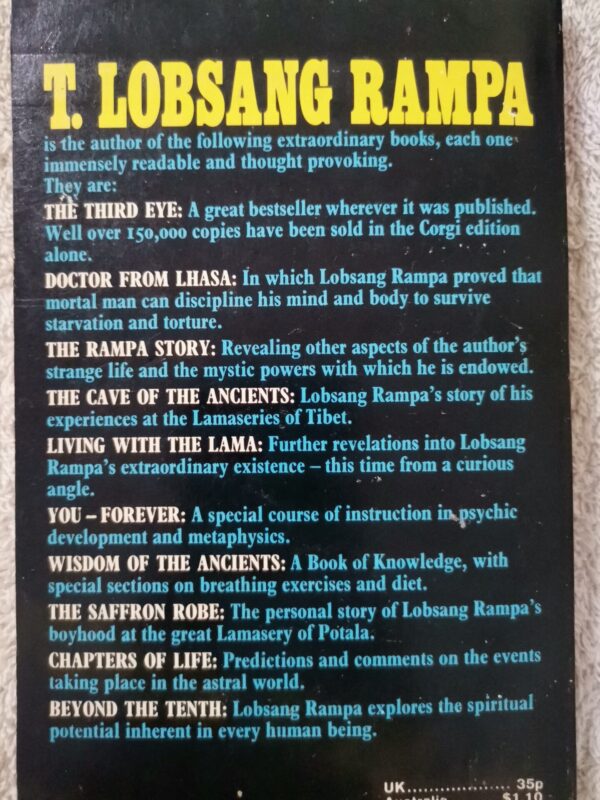 Lobsang Rampa Bundle (7 Books) secondhand book
