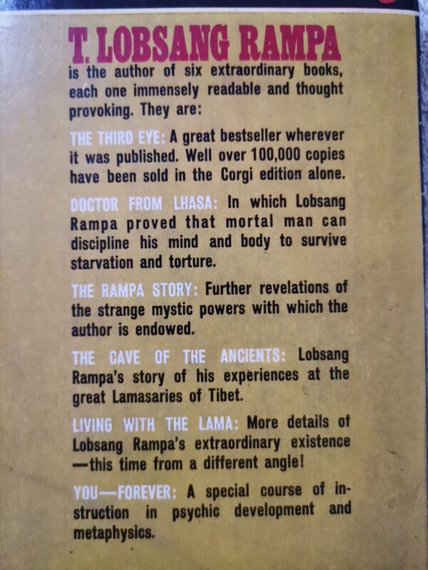 Lobsang Rampa Bundle (7 Books) secondhand book