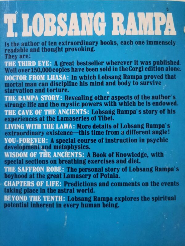 Lobsang Rampa Bundle (7 Books) secondhand book